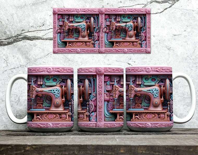 11oz,15oz Mug Sublimation Wrap, Digital Download Mug PNG