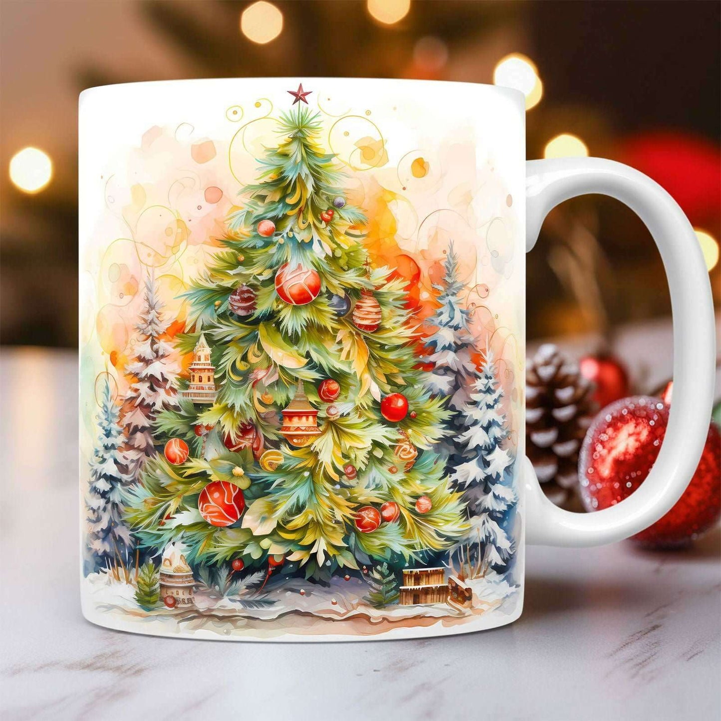 130 Cute Christmas Mug Wrap Bundle