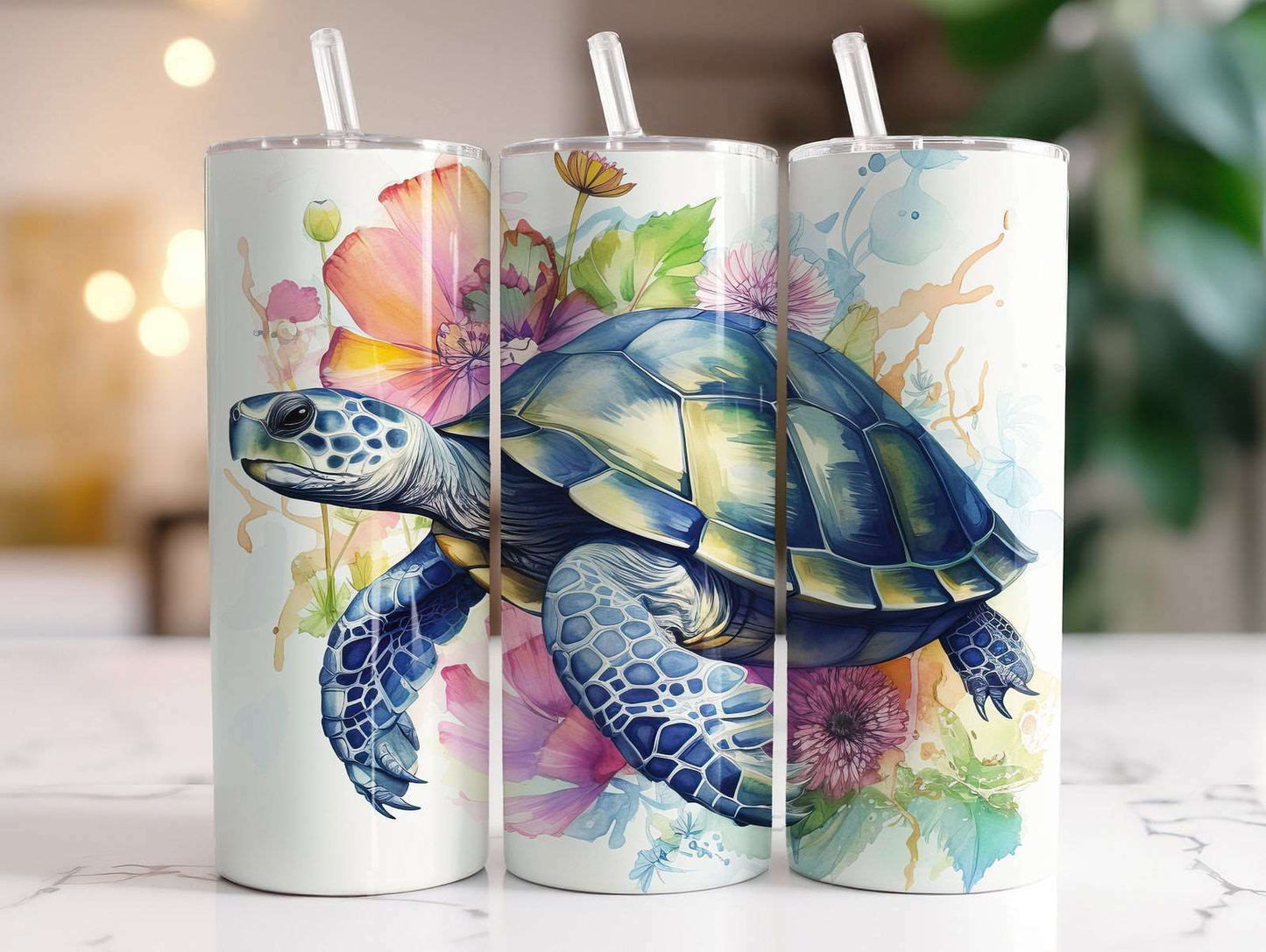 20oz Skinny Tumbler Mockup Bundle, Canva Tumbler Mockup, PSD Smart Objects