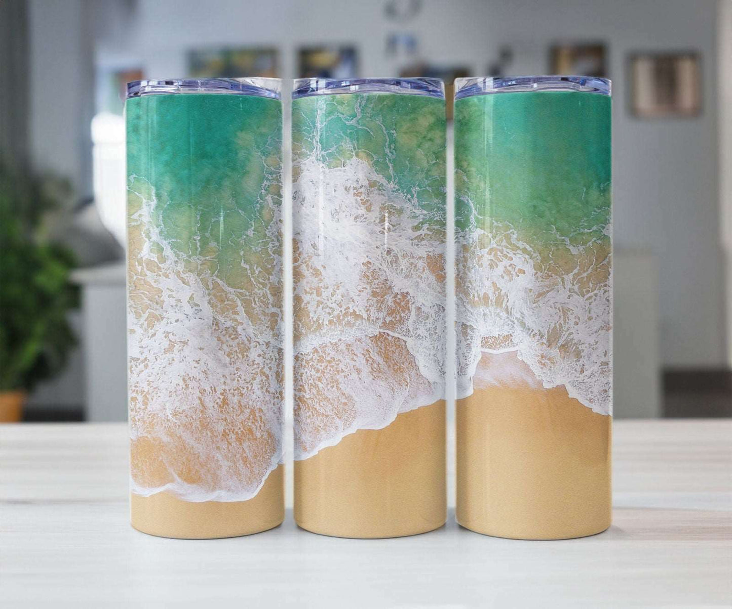 20oz Skinny Tumbler Mockup, No Straw Tumbler, Skinny Tumbler Mockup PSD