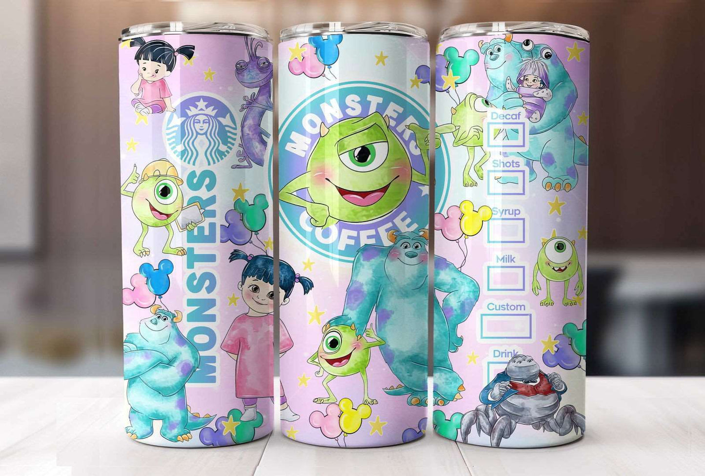 20oz Straight Skinny Wrap, MT Sublimation Design