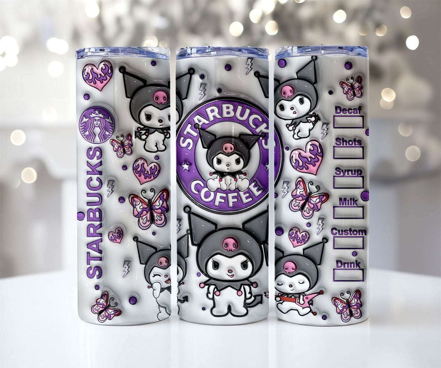 20oz Tumbler Wrap 3D KT