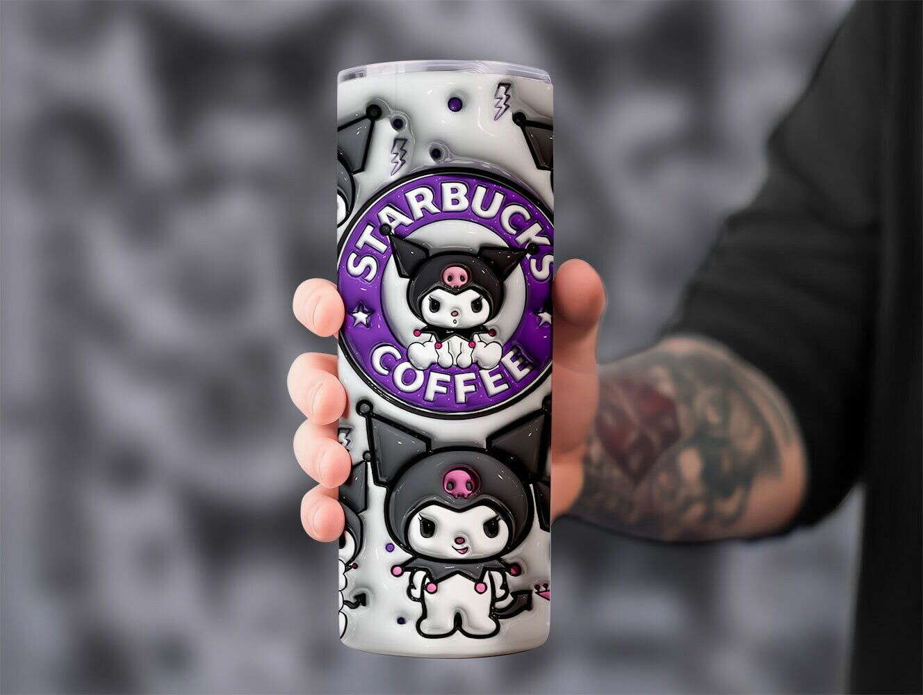 20oz Tumbler Wrap 3D KT