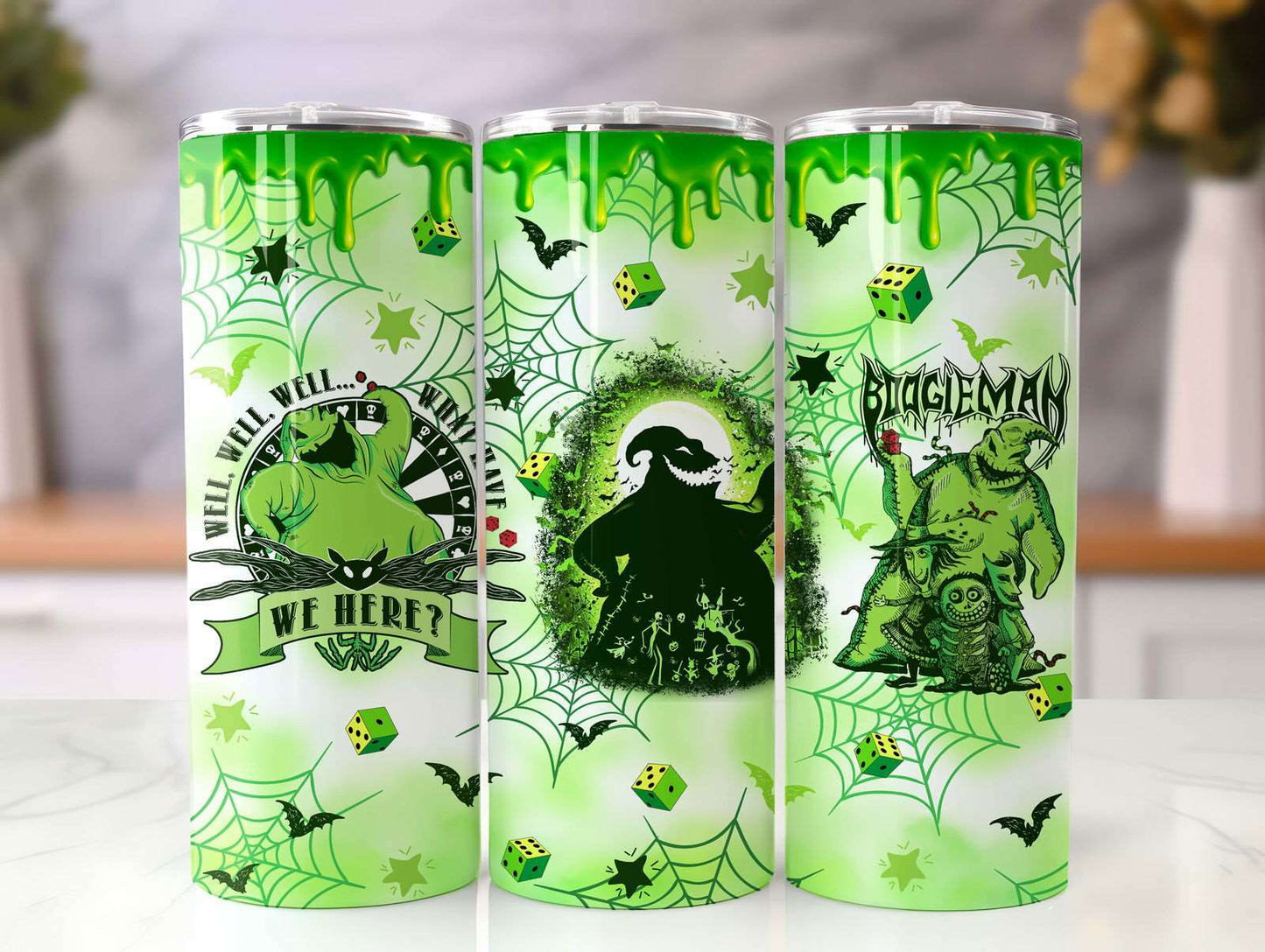 20oz Tumbler wrap Halloween 010