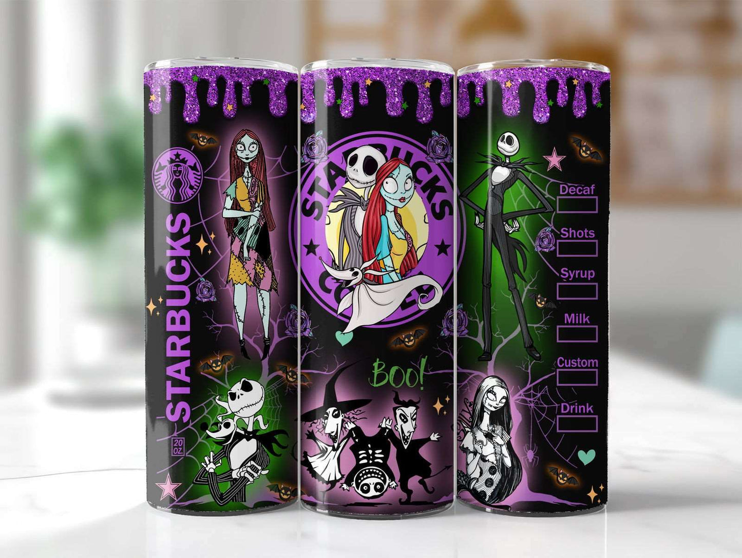 20oz Tumbler Wrap, Halloween Tumbler Wrap