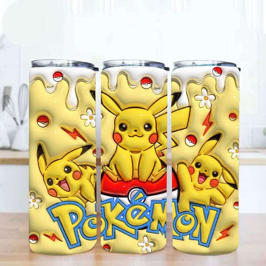 20oz Tumbler wrap Inflated 3D Po 04