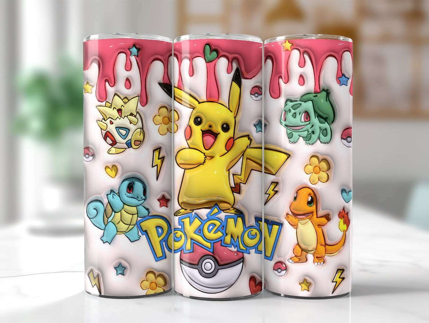 20oz Tumbler wrap Inflated 3D Po 05