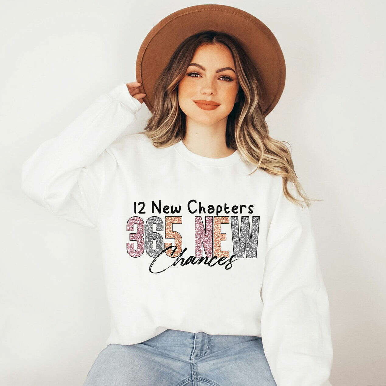 365 Chances: New Year PNG, Simple Design, Sublimation Download