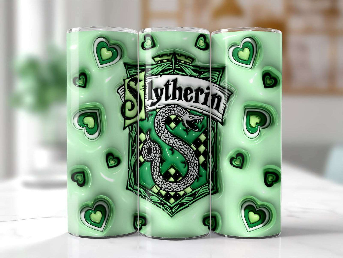 3D Inflated Magic HP Tumbler Wrap PNG, HP Tumbler Sublimation, Magic Wrap, Png Download