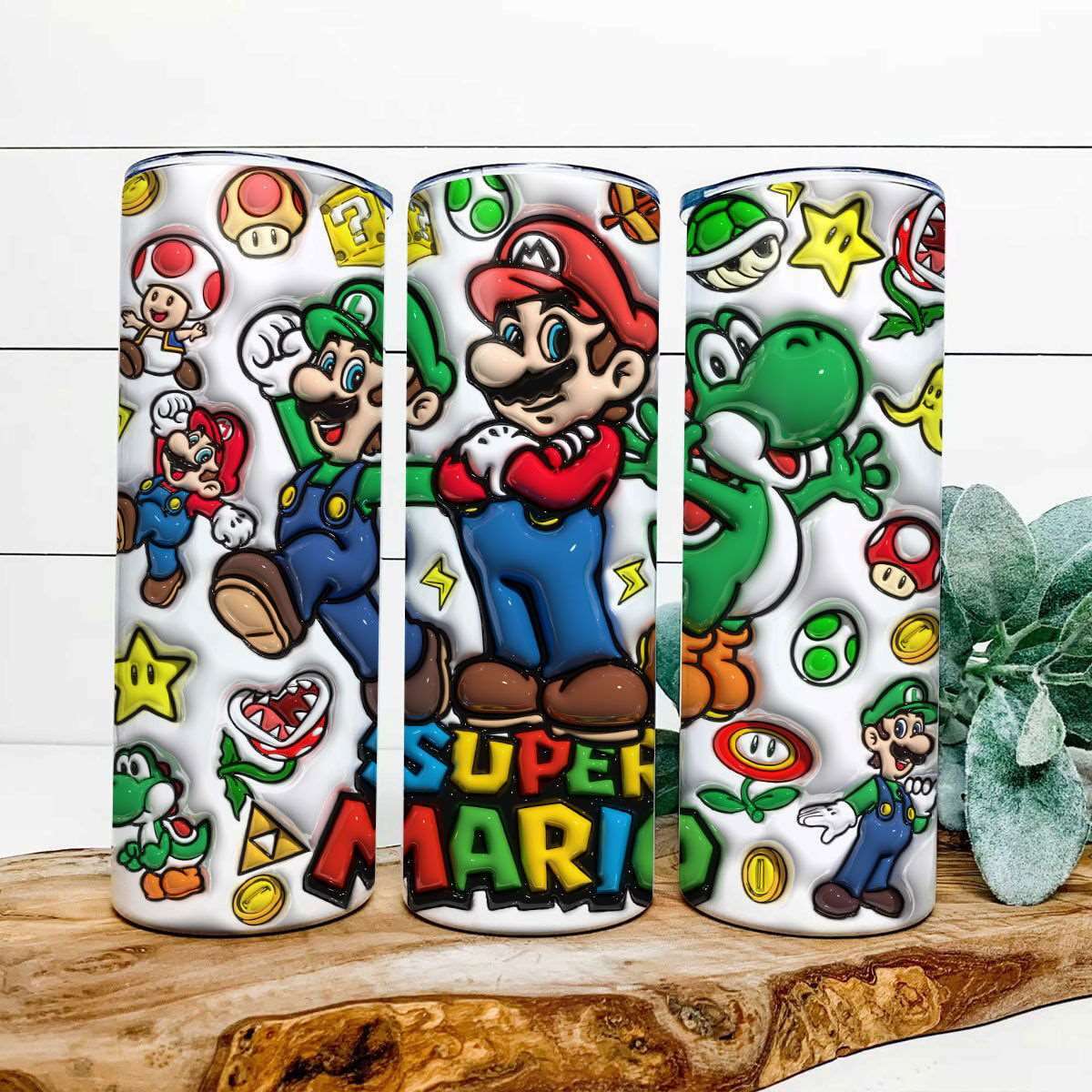 3D Inflated Tumbler PNG, 3D Kids Game Tumbler