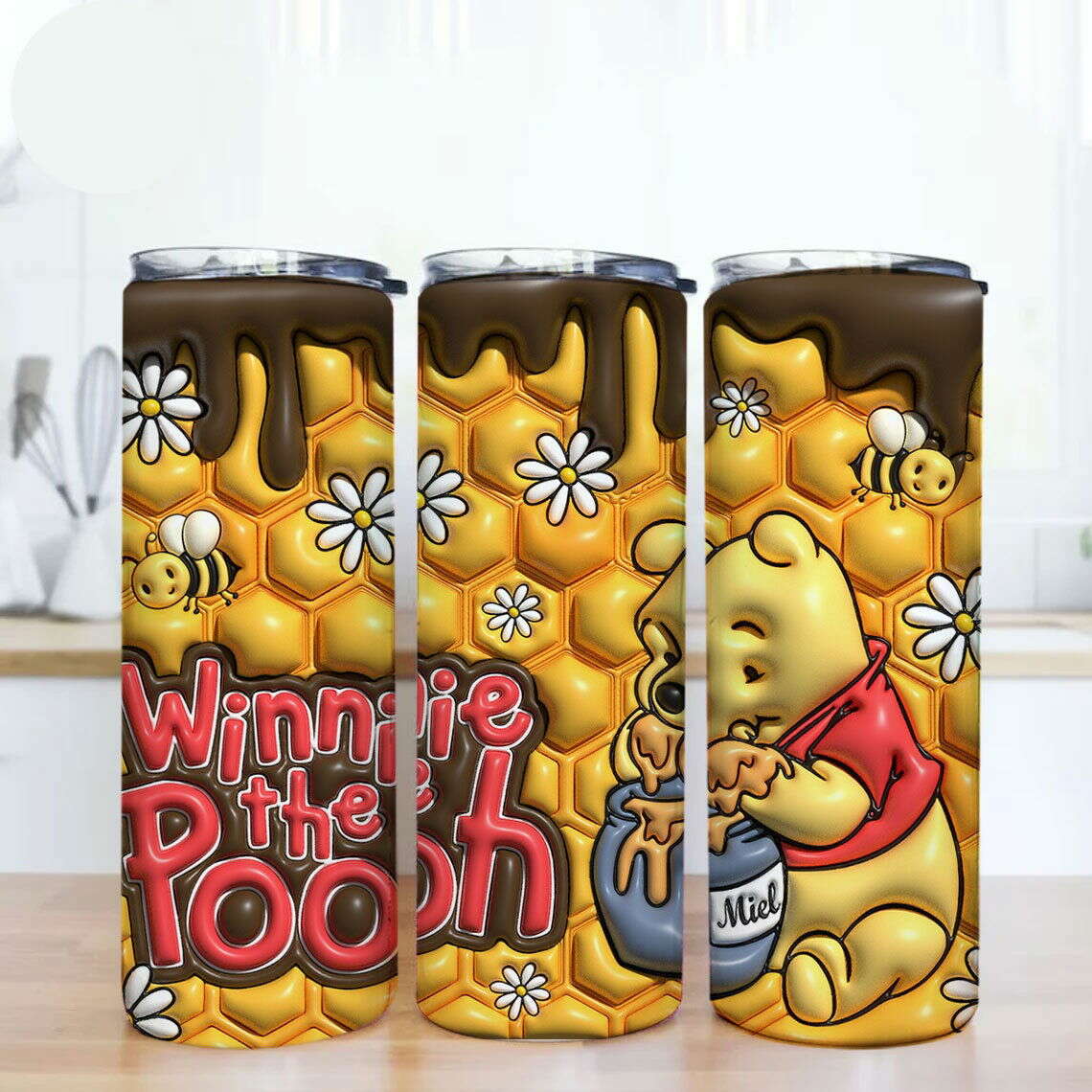 3D Inflated Tumbler Wrap, Design Tumbler, 3D Puffy Tumbler Wrap 4