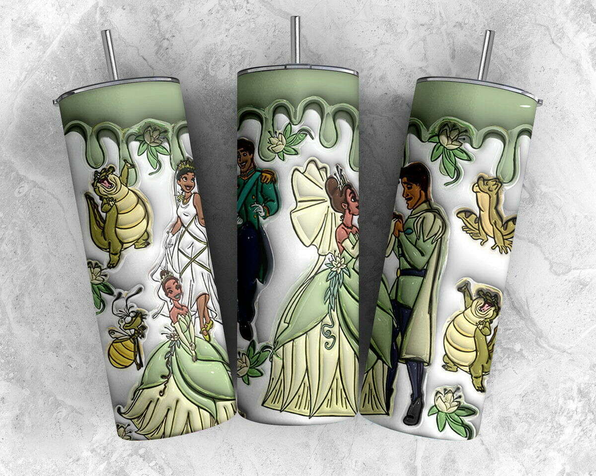 3D Inflated Tumbler Wrap, Inflated Tumbler Png