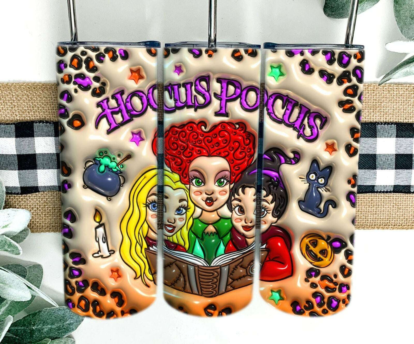 3D Inflated Tumbler Wrap,3D Tumbler Design