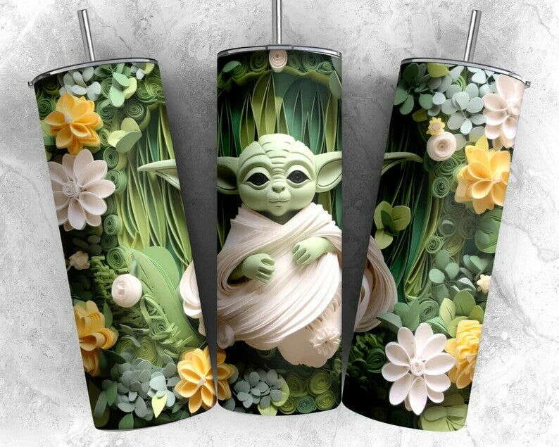 3D Tumbler, 3D Cartoon Tumbler, 3D Png Download