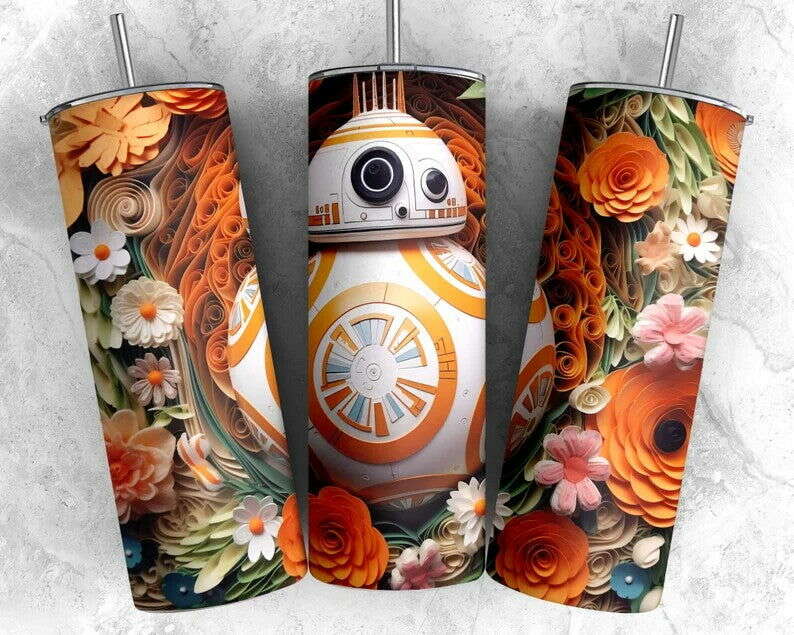 3D Tumbler, 3D Cartoon Tumbler, 3D Png Download