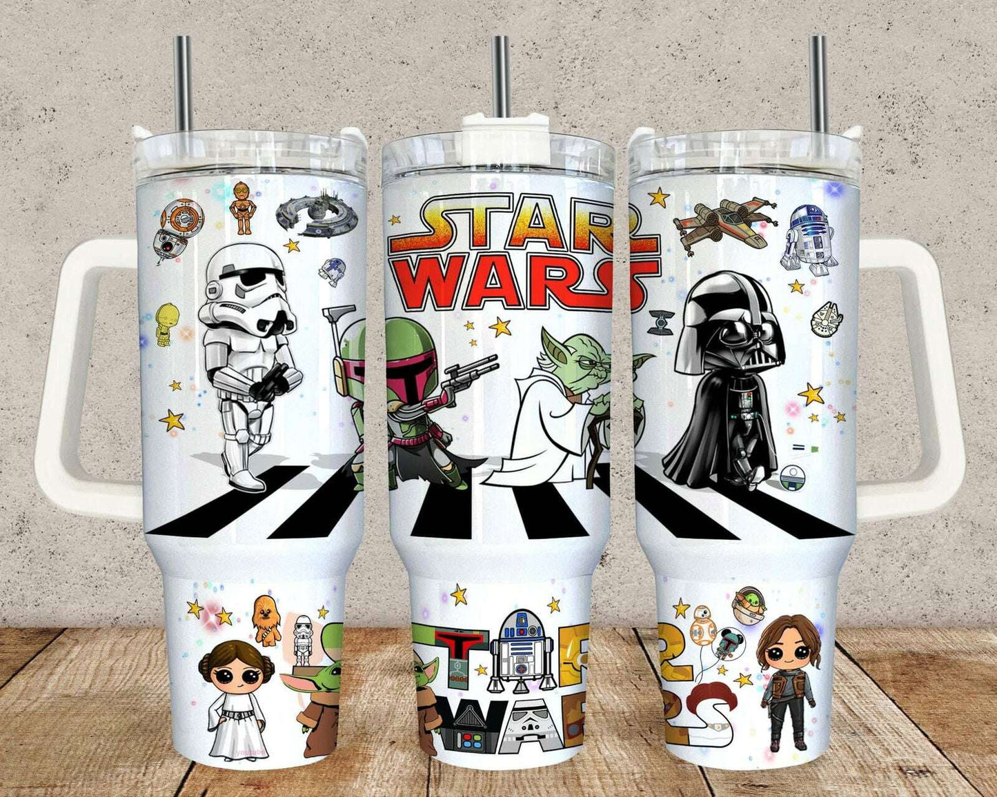40oz Tumbler, 40oz Quencher Tumbler, Cartoon Tumbler Wrap, Png Instant Download 2