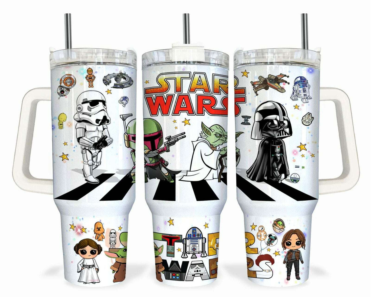 40oz Tumbler, 40oz Quencher Tumbler, Cartoon Tumbler Wrap, Png Instant Download 2
