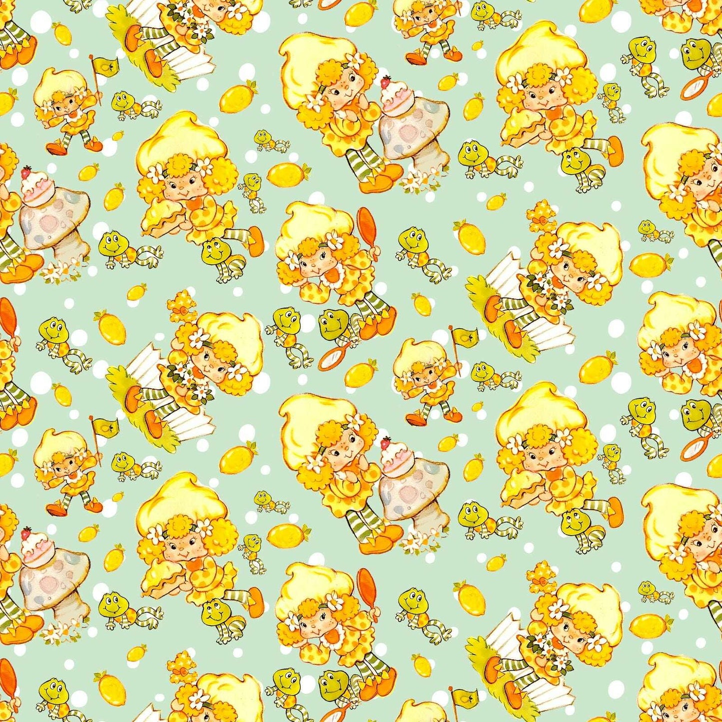 80 Yeallow seamless Pattern