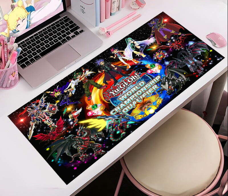 Anime 16oz Glass Can, long mouse pad PNG, a gamers mat PNG, Instant Download