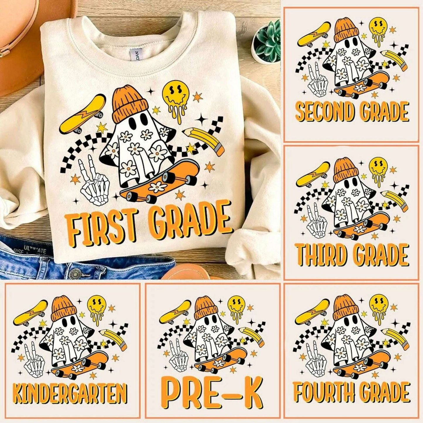 Back to School For Bundle Kindergarten Pre K PNG