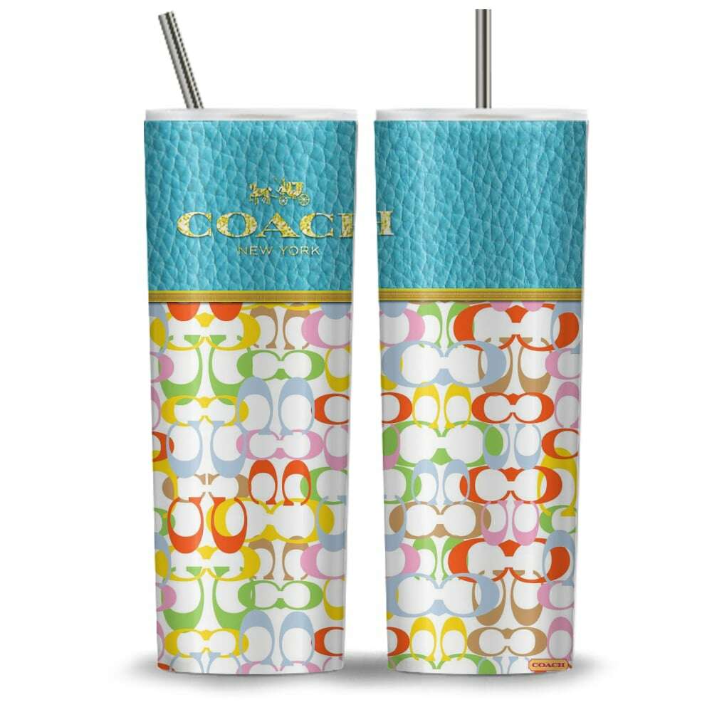 Bag Collection Tumbler Design, Bag Pattern Sublimation Designs, 20oz Skinny Straight Tumbler Design