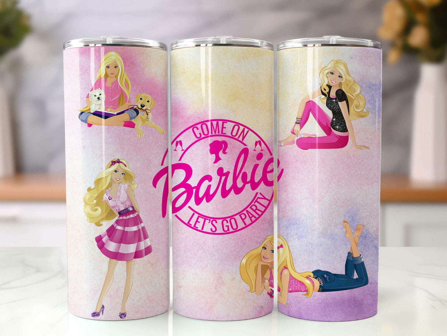 BB Tumbler Wrap, 20oz Straight Skinny Wrap, Sublimation Design 16