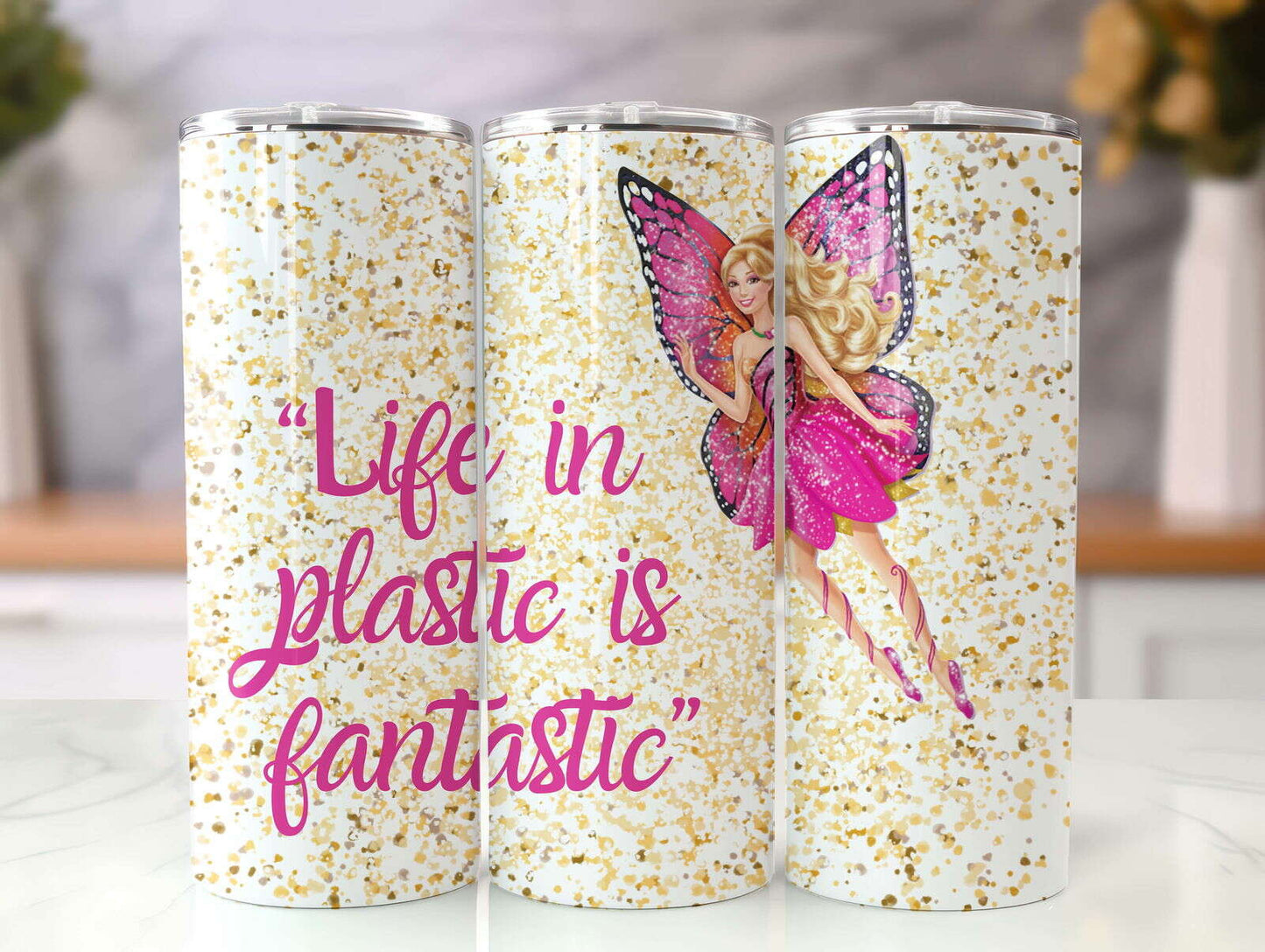 BB Tumbler Wrap, 20oz Straight Skinny Wrap, Sublimation Design 17
