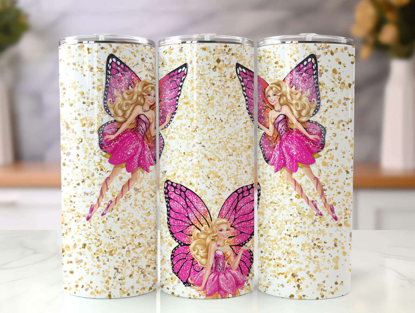 BB Tumbler Wrap, 20oz Straight Skinny Wrap, Sublimation Design 18