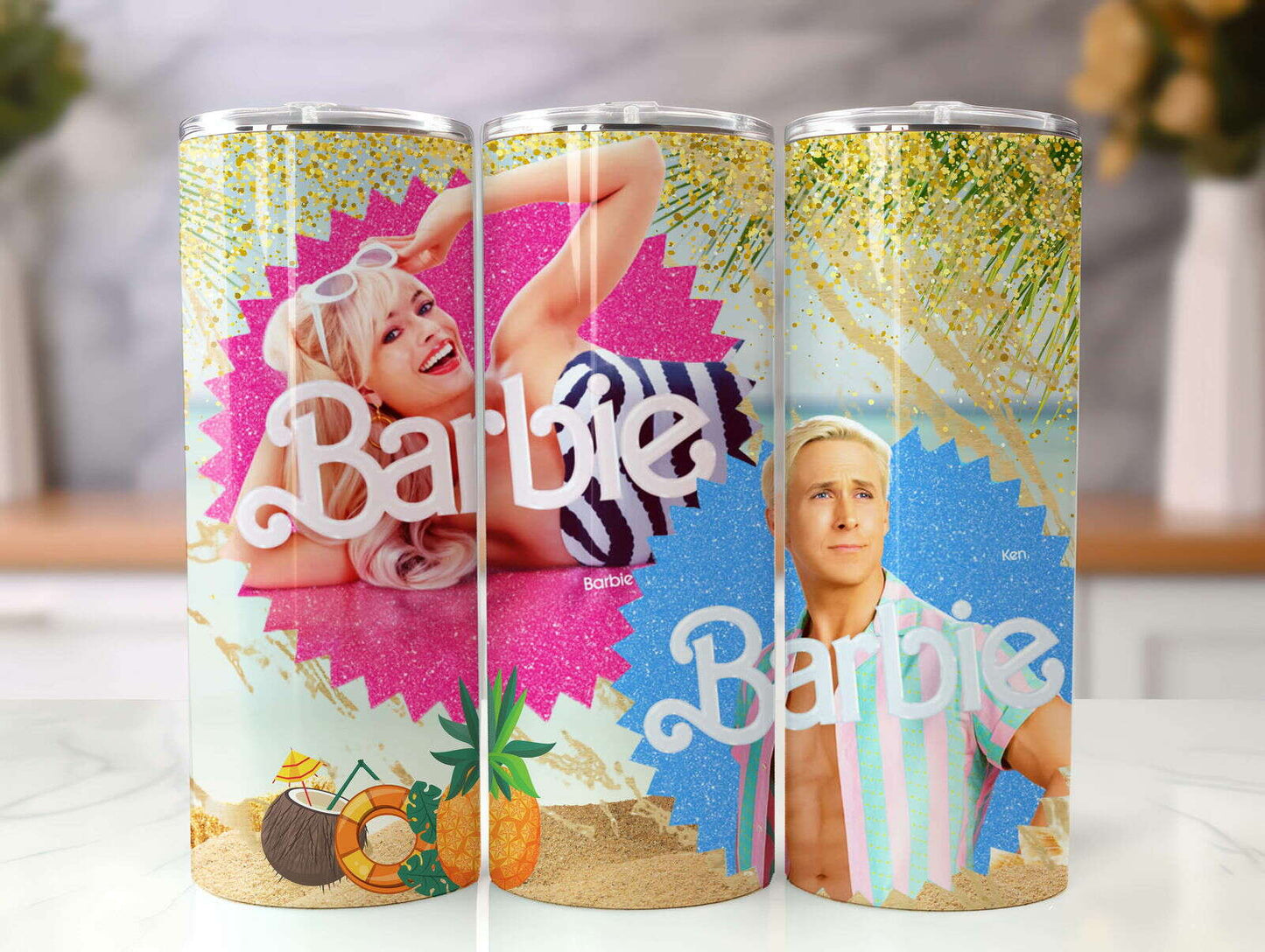 BB Tumbler Wrap, 20oz Straight Skinny Wrap, Sublimation Design 21