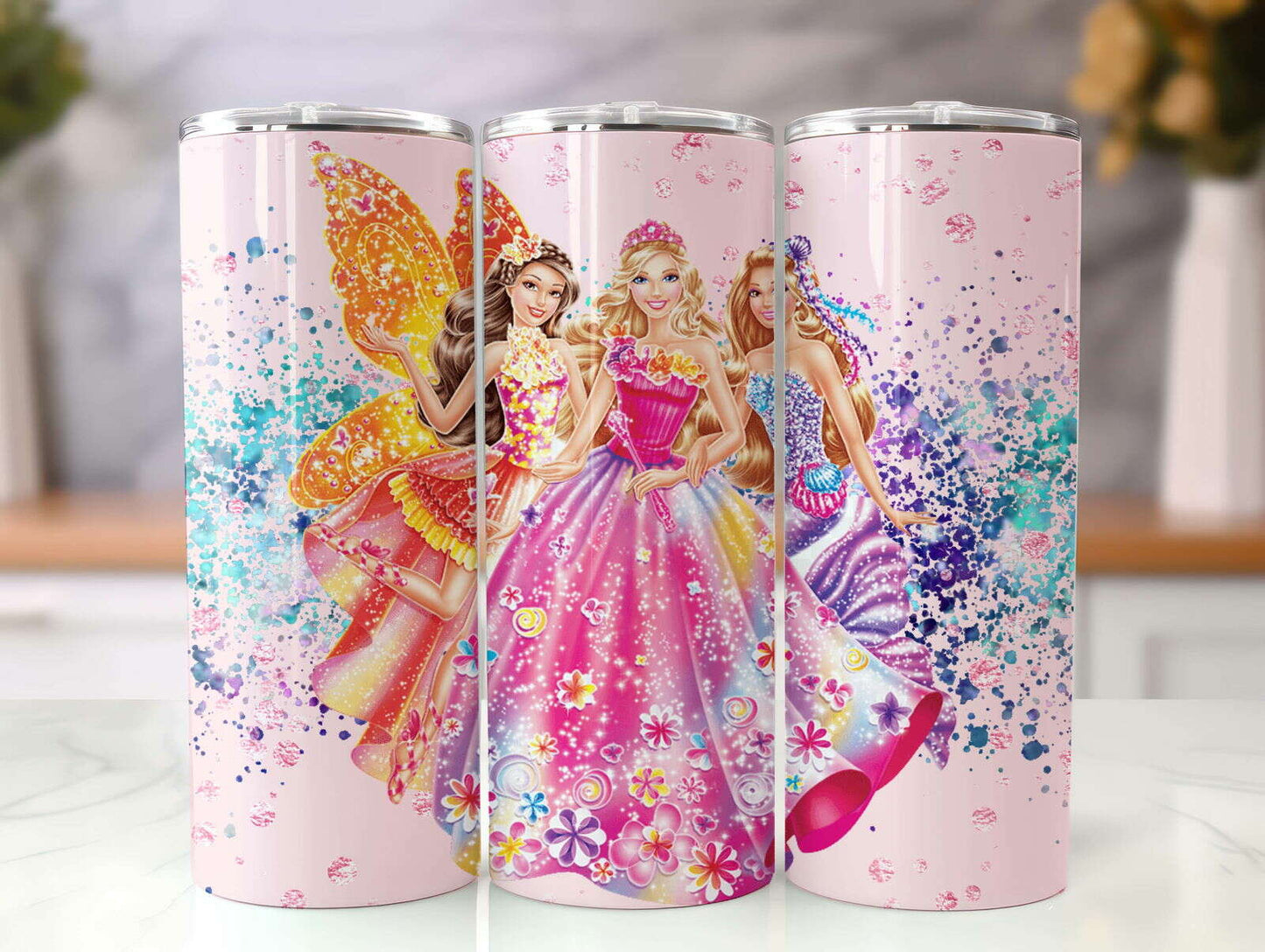 BB Tumbler Wrap, 20oz Straight Skinny Wrap, Sublimation Design 23