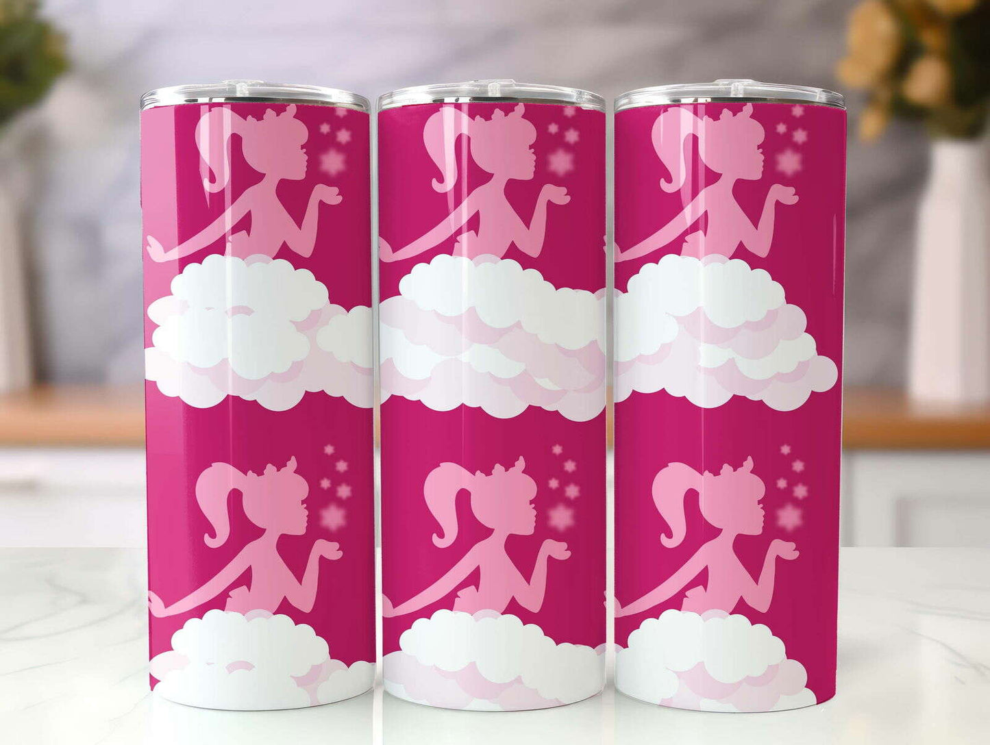 BB Tumbler Wrap, 20oz Straight Skinny Wrap, Sublimation Design 32