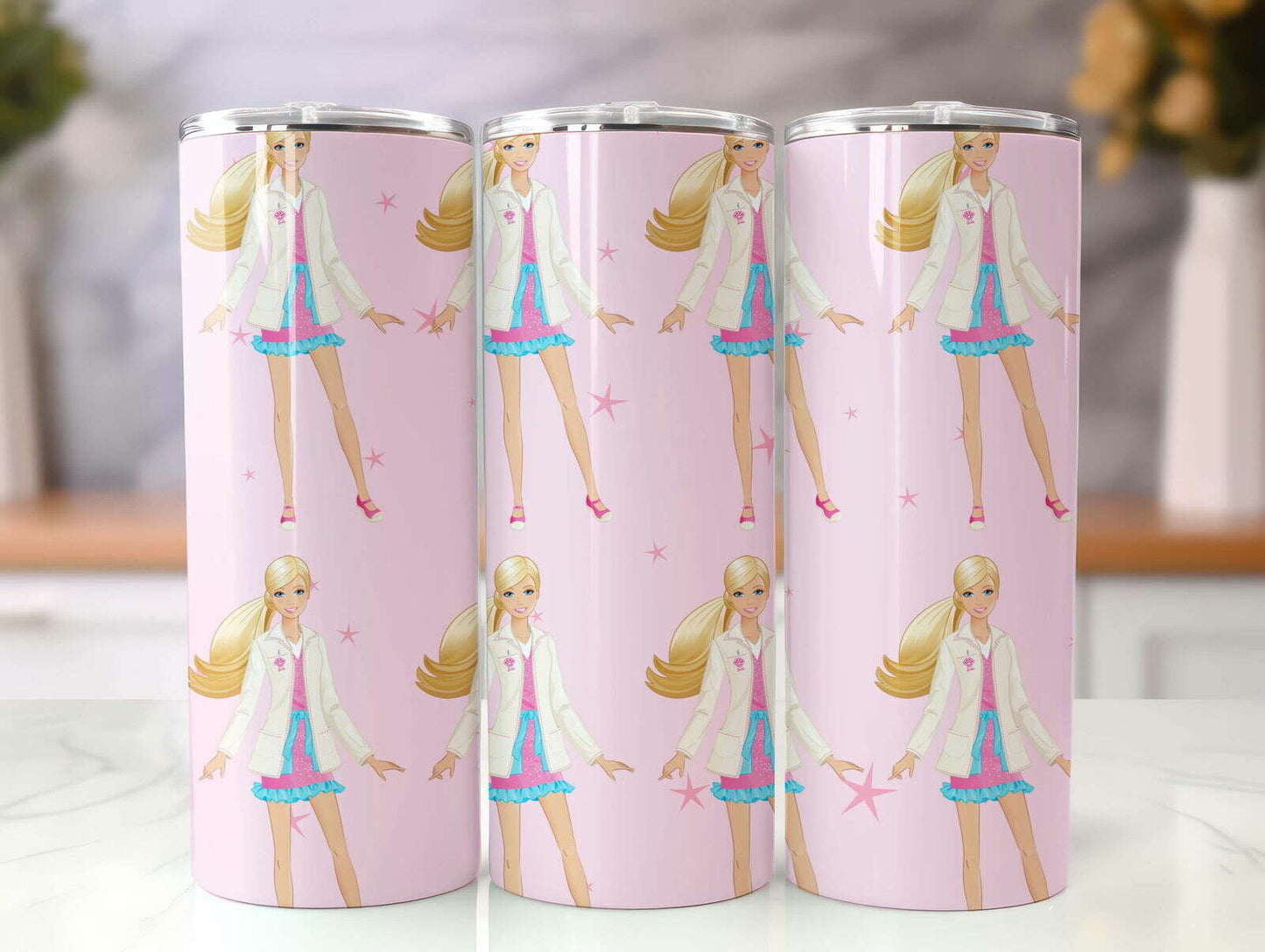 BB Tumbler Wrap, 20oz Straight Skinny Wrap, Sublimation Design 35