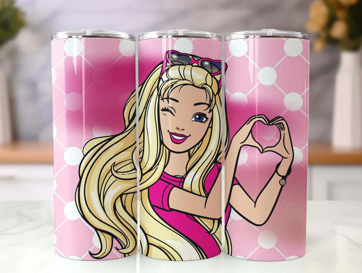 BB Tumbler Wrap, 20oz Straight Skinny Wrap, Sublimation Design 37
