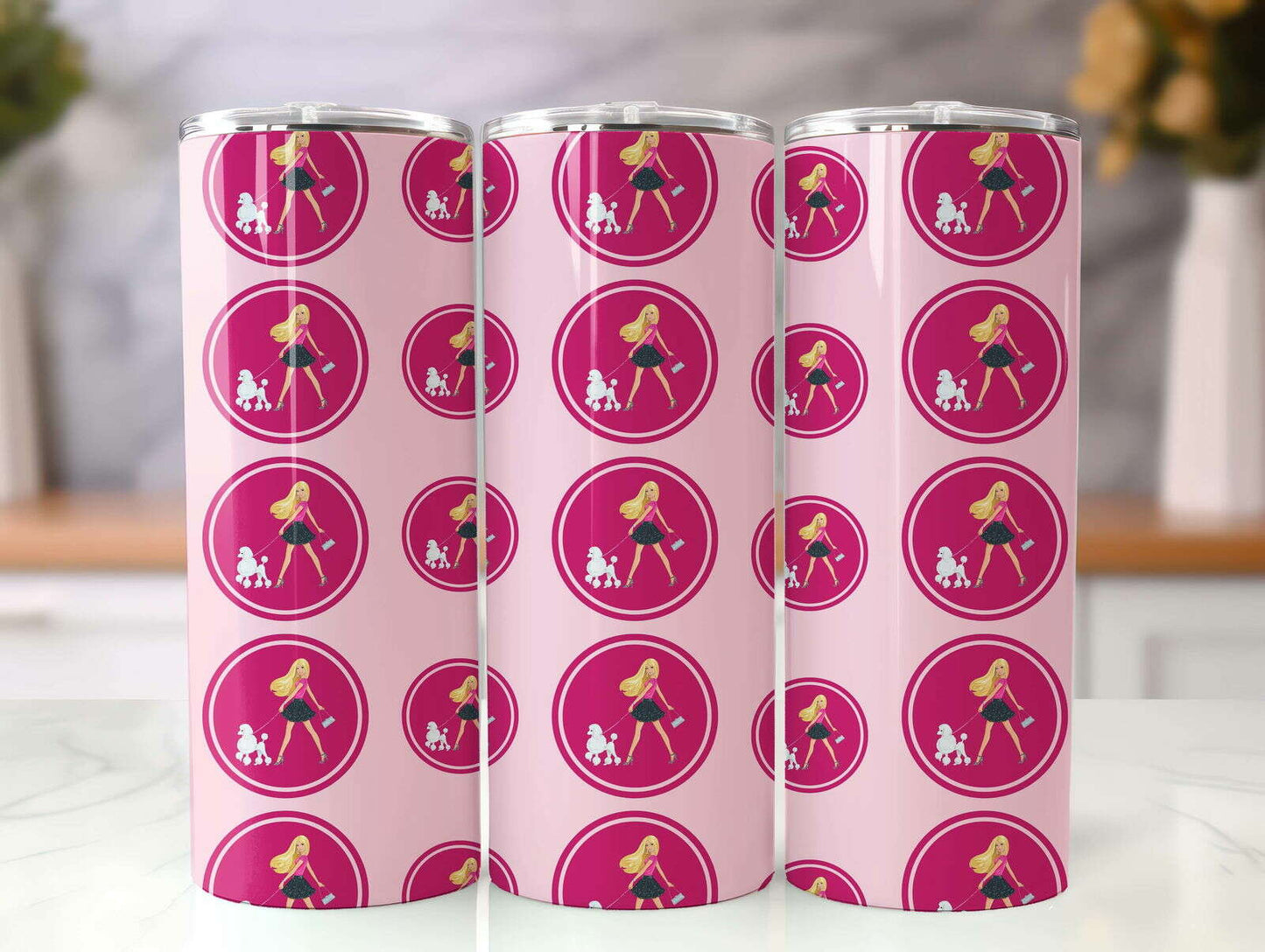 BB Tumbler Wrap, 20oz Straight Skinny Wrap, Sublimation Design 58