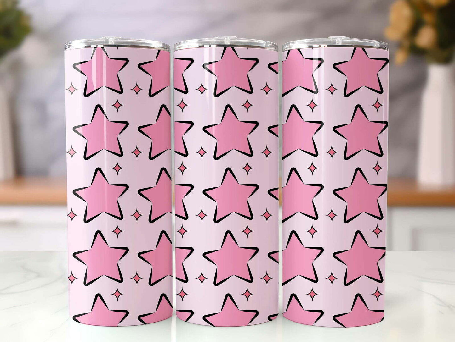 BB Tumbler Wrap, 20oz Straight Skinny Wrap, Sublimation Design 62