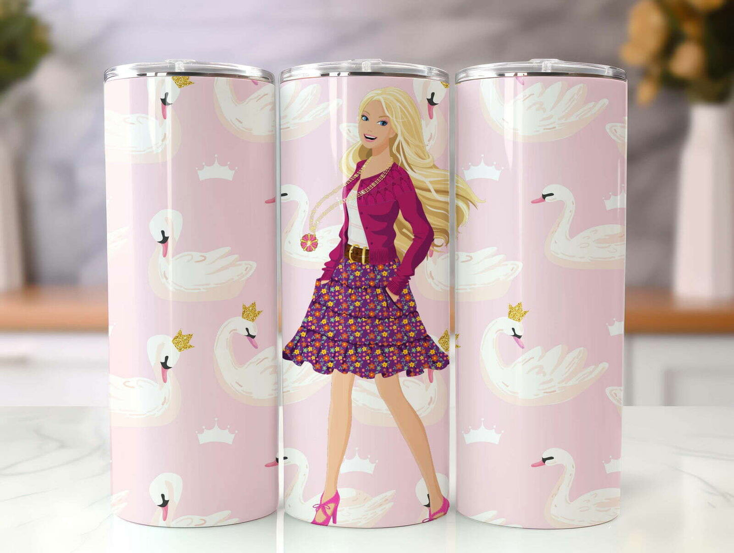 BB Tumbler Wrap, 20oz Straight Skinny Wrap, Sublimation Design 63