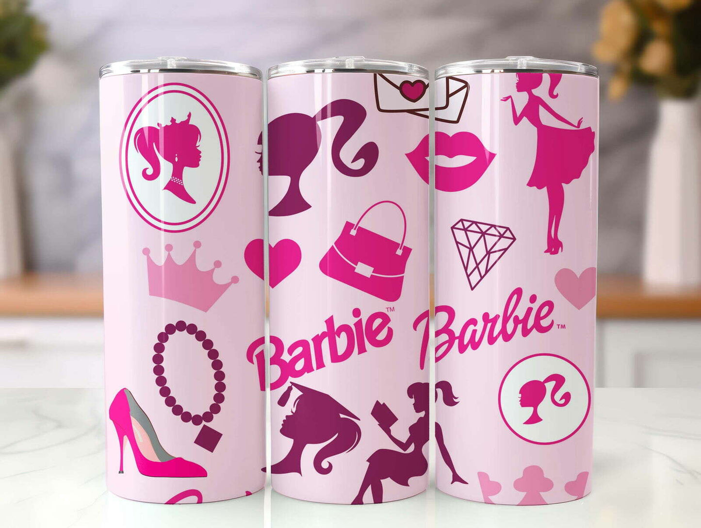 BB Tumbler Wrap, 20oz Straight Skinny Wrap, Sublimation Design 66