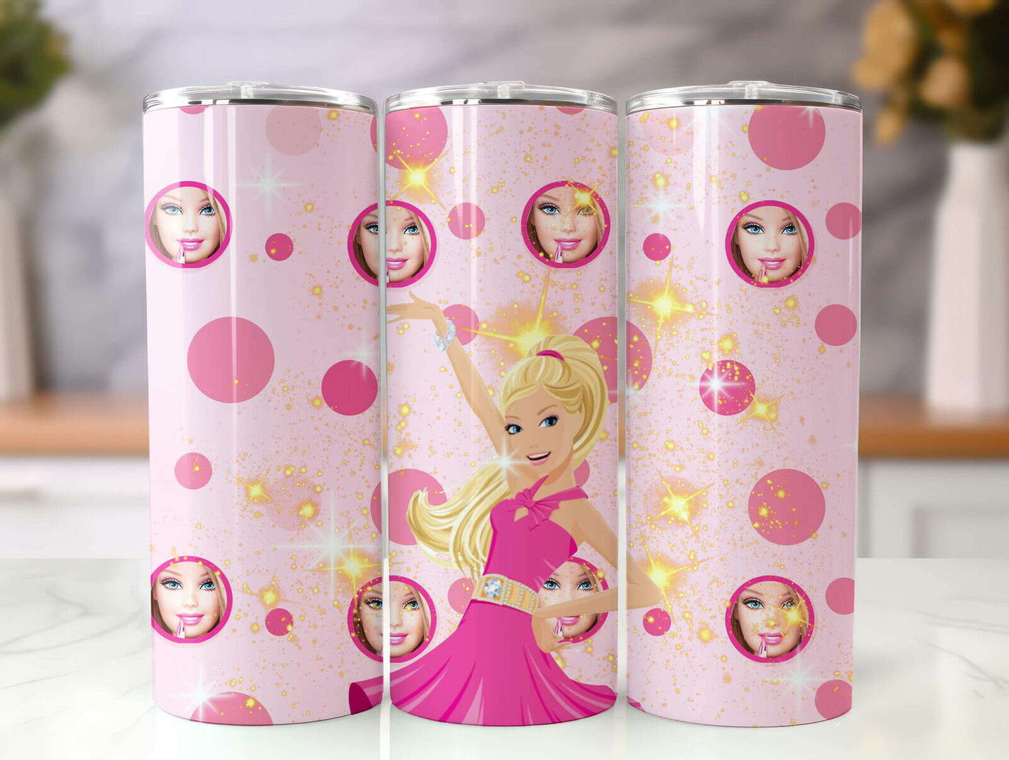 BB Tumbler Wrap, 20oz Straight Skinny Wrap, Sublimation Design 67