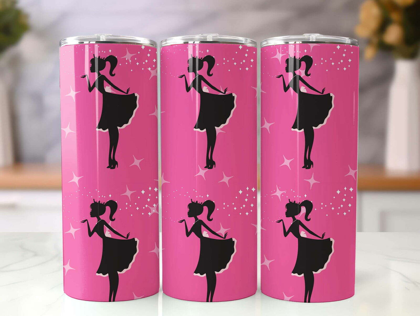 BB Tumbler Wrap, 20oz Straight Skinny Wrap, Sublimation Design 68