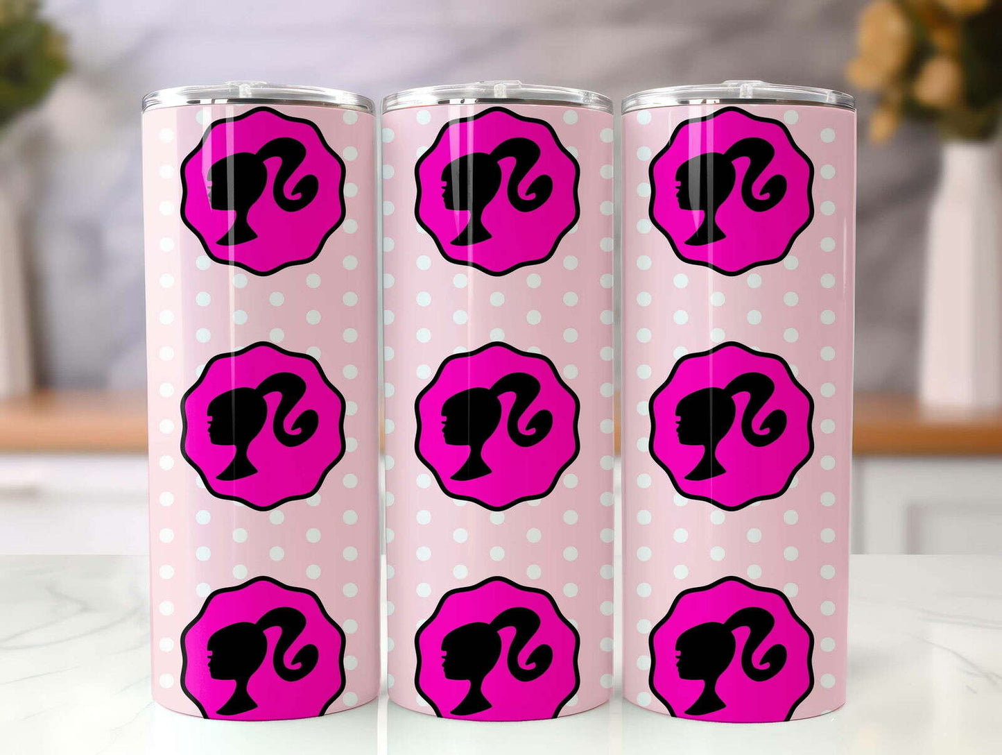 BB Tumbler Wrap, 20oz Straight Skinny Wrap, Sublimation Design 70