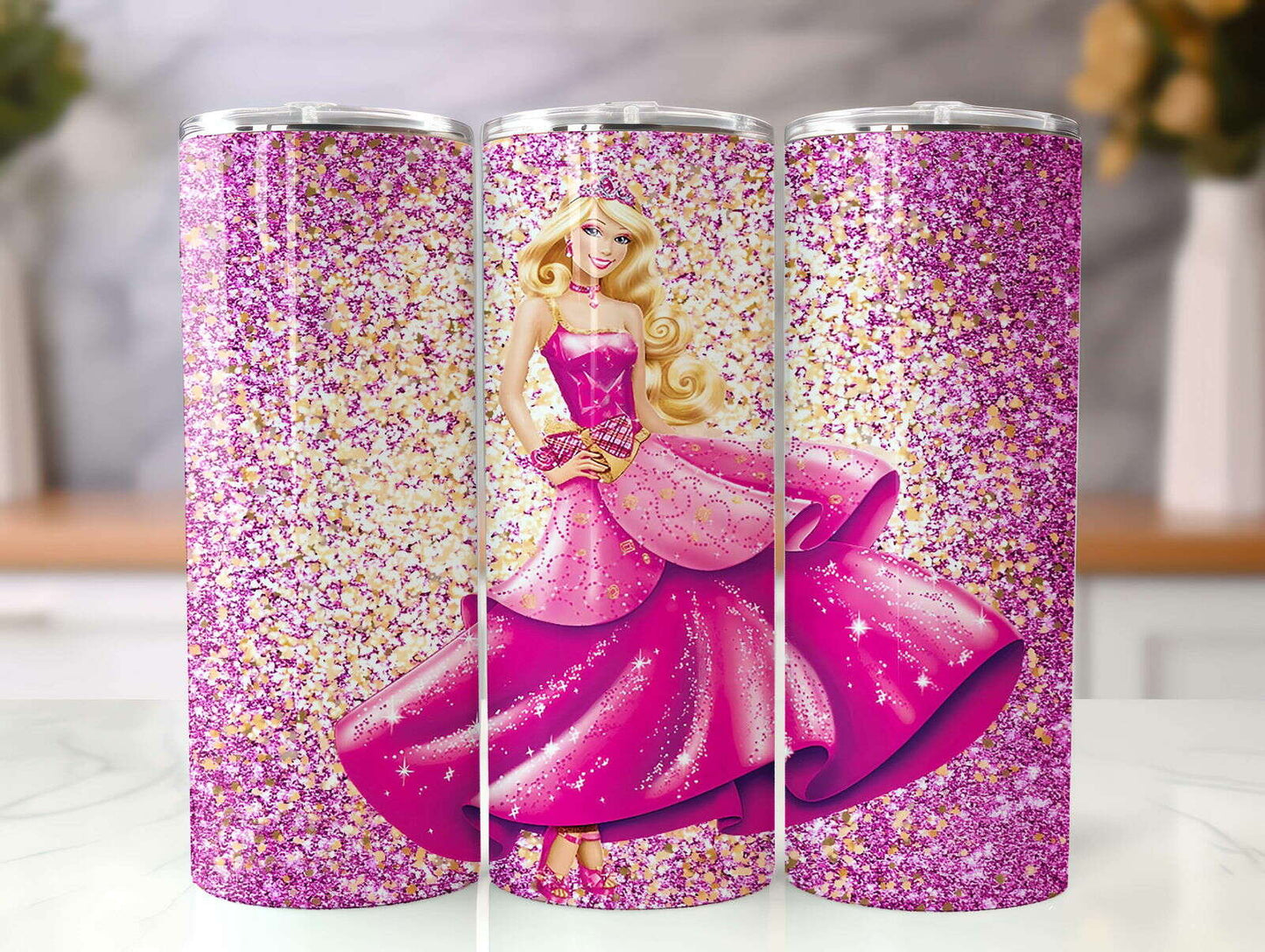 BB Tumbler Wrap, 20oz Straight Skinny Wrap, Sublimation Design 8