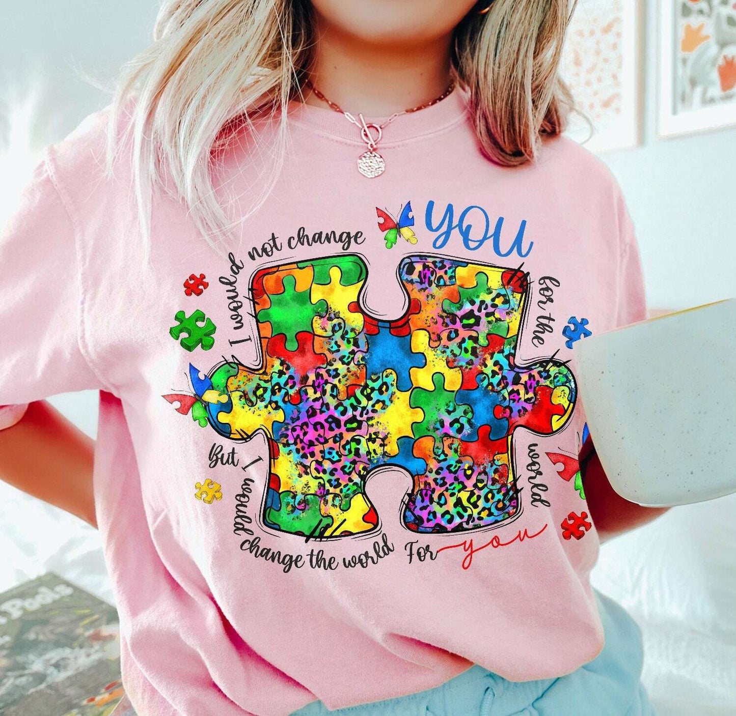 Be Kind Png, Puzzle png , Autism , I Would Not Change You for The World