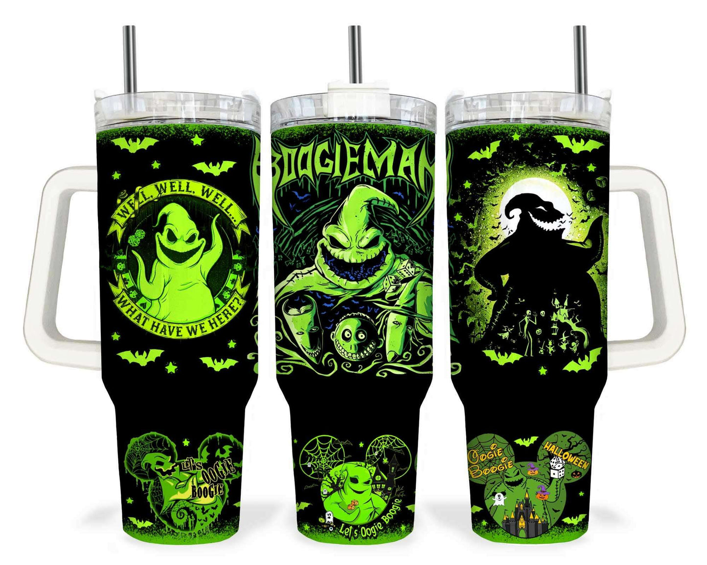 Boogie Oogie 40oz Tumbler Wrap Halloween Designs Download