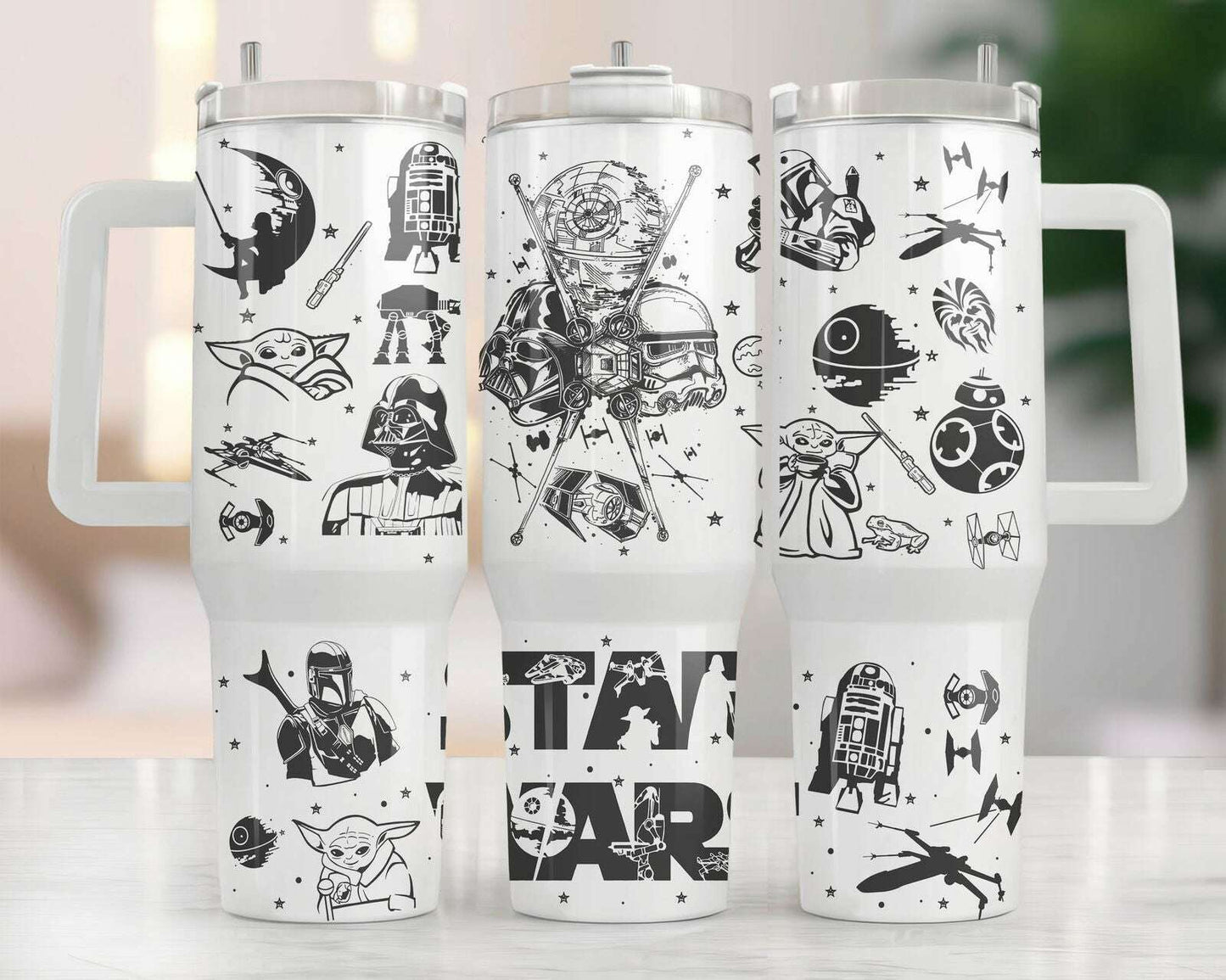 Bundle 40 oz Tumbler Wrap, Halloween Quencher Tumbler Sublimation