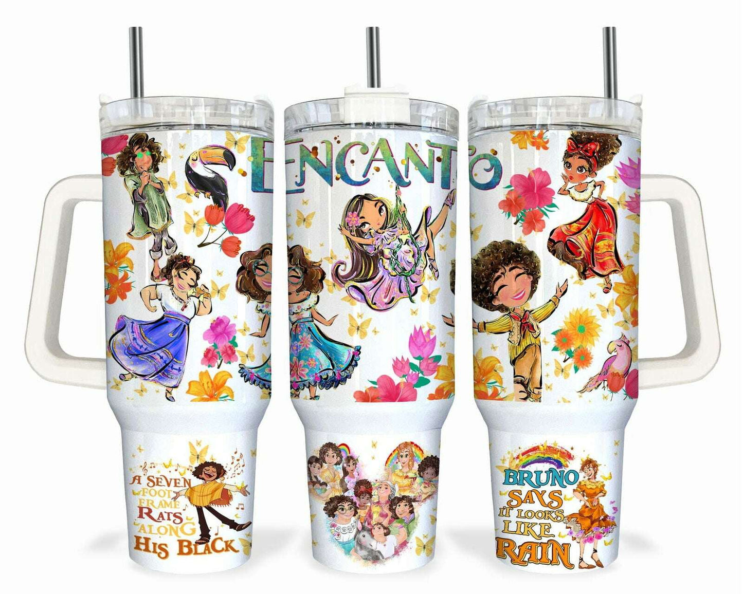 Bundle Cartoon Movies Characters 40oz Tumbler Wrap, Cartoon Characters 40oz PNG Design