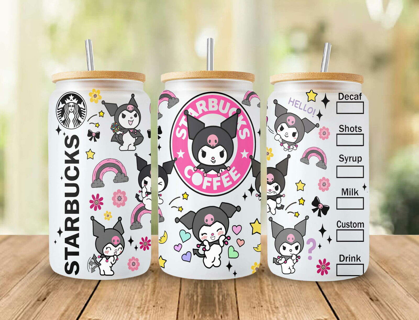 Bundle Coffee Tumbler Wrap, 16oz Can Glass Wrap