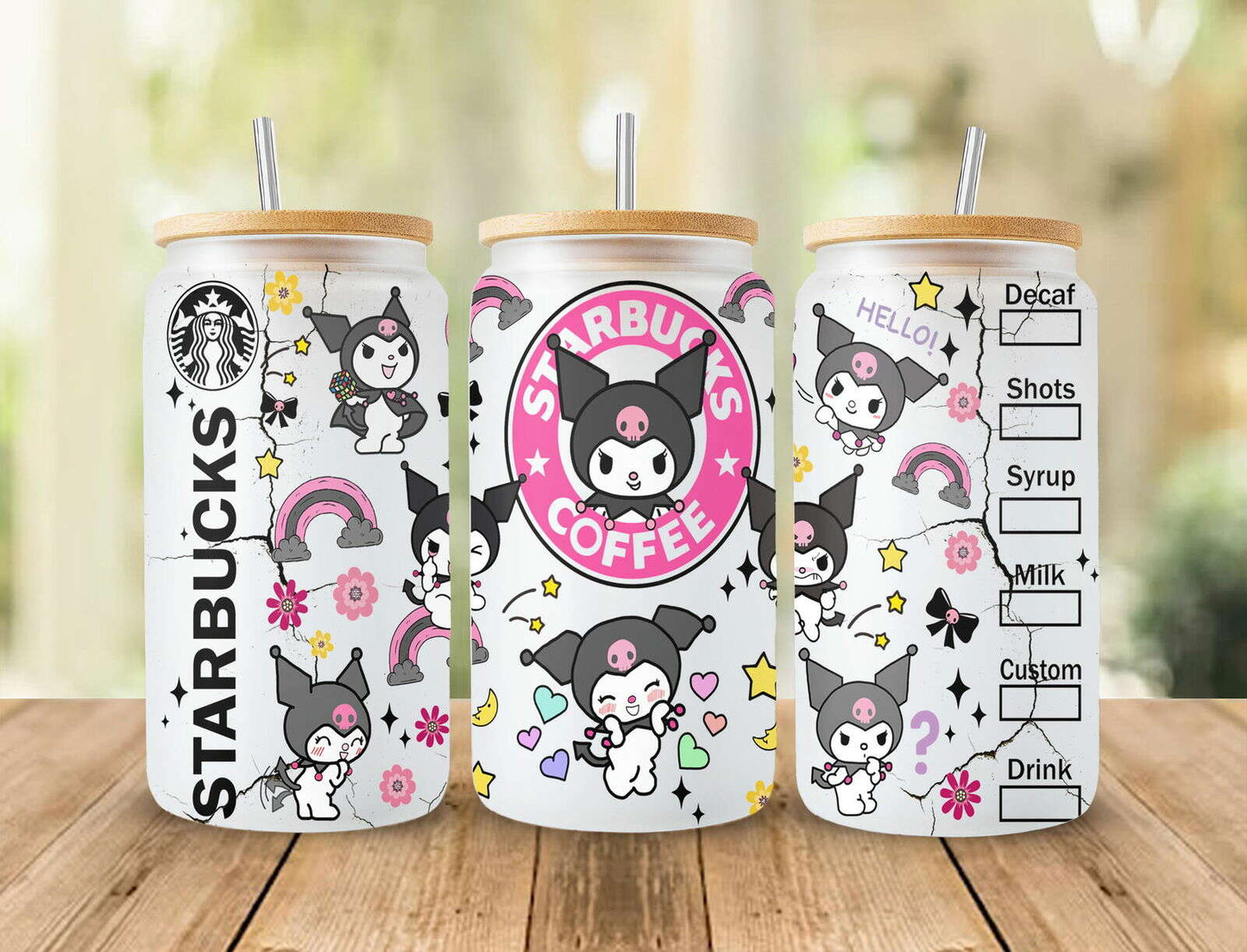 Bundle Coffee Tumbler Wrap, 16oz Can Glass Wrap