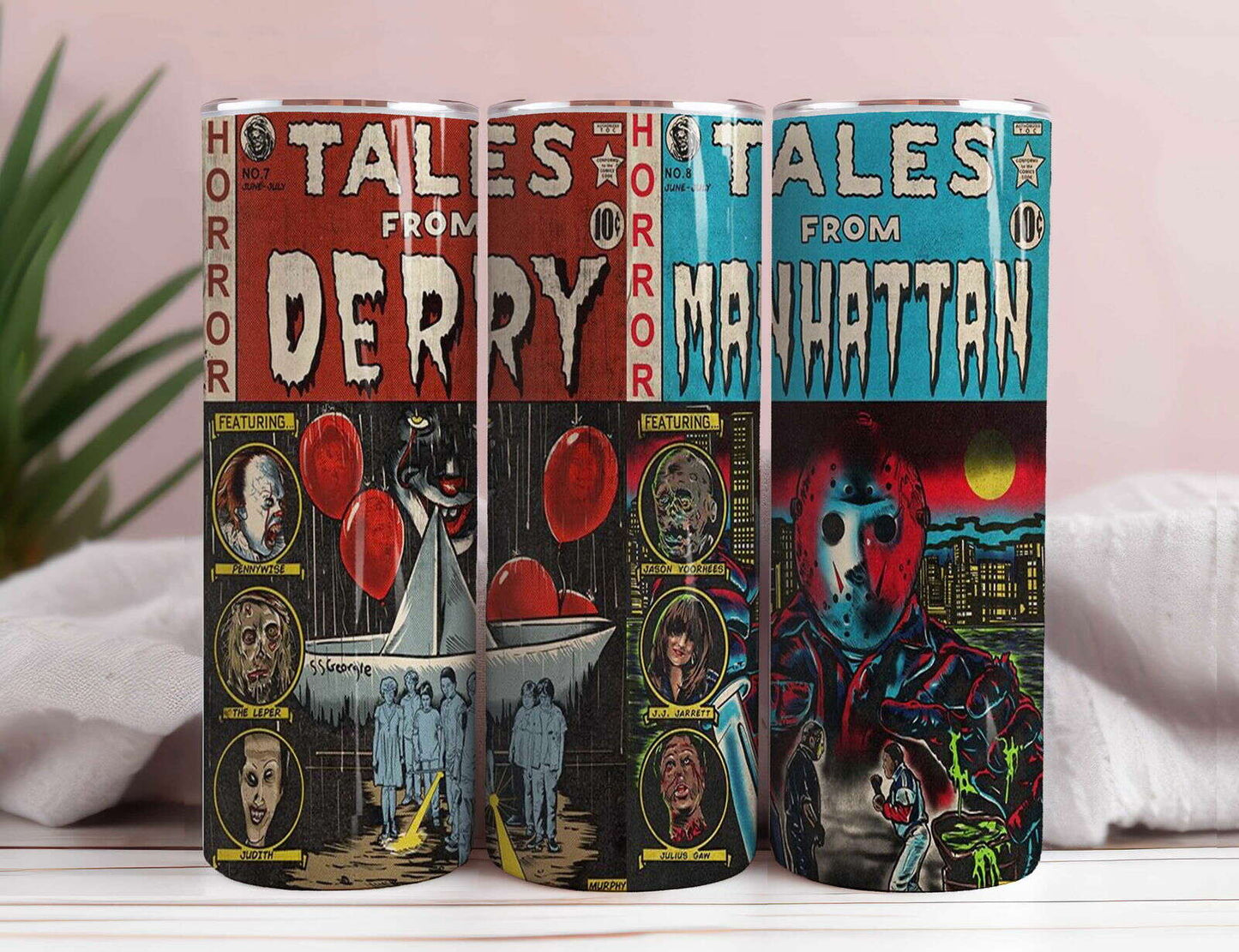 Bundle Hor 20oz Skinny Tumbler Wrap Sublimation Designs 10