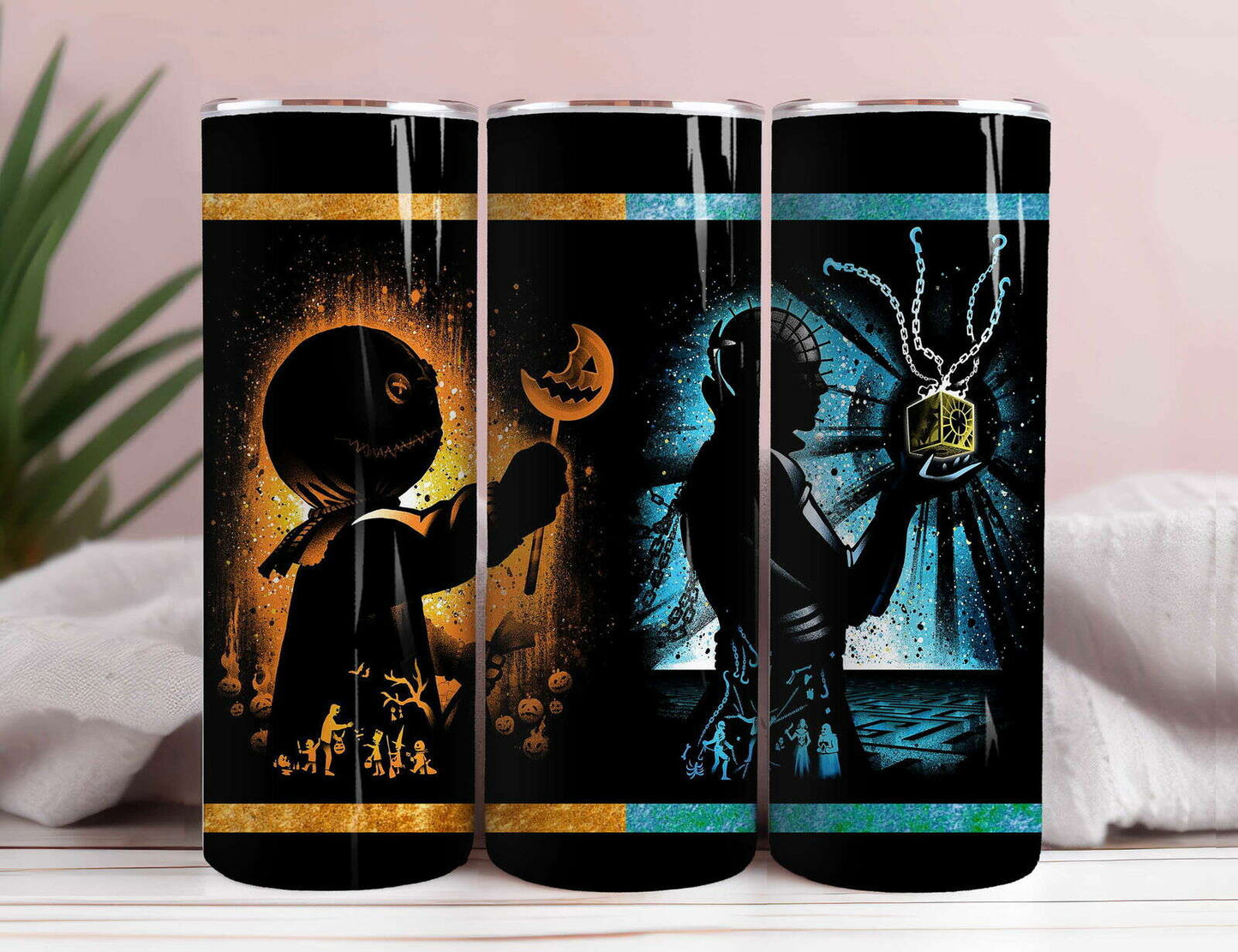 Bundle Hor 20oz Skinny Tumbler Wrap Sublimation Designs 12