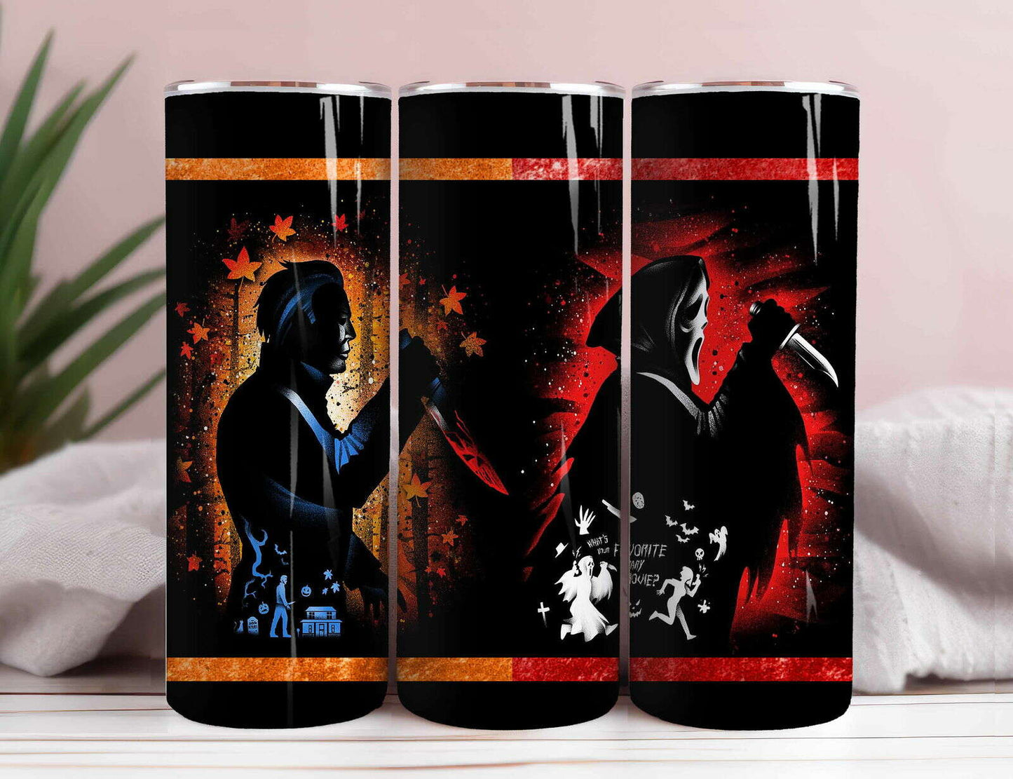 Bundle Hor 20oz Skinny Tumbler Wrap Sublimation Designs 2